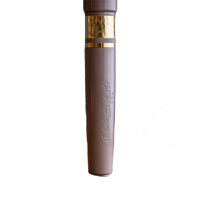 Esterbrook Model J Ebonite Violet Fountain Pen with Gold Trims - Medium