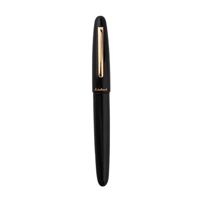 Esterbrook Estie Regular Ebony Black Fountain Pen with Gold Trims - Fine
