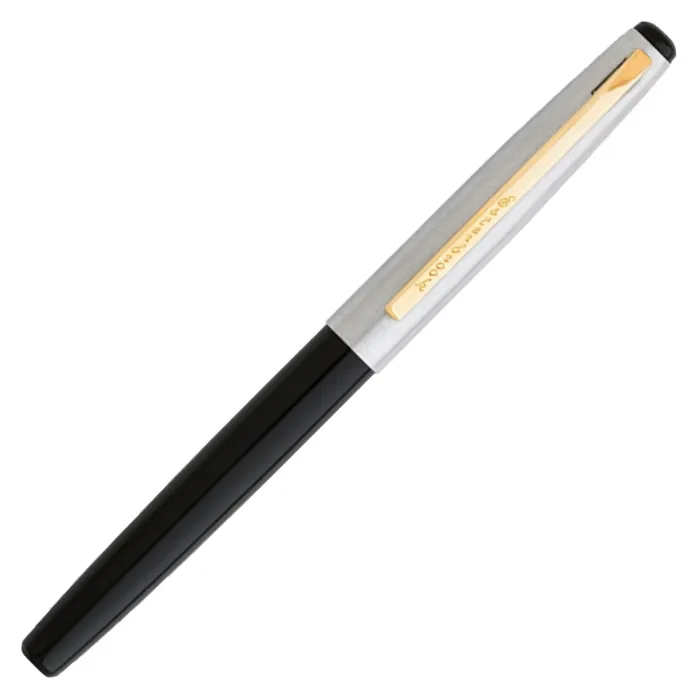 Esterbrook Phaeton 300R Black Fountain Pen with Gold Trims - Medium