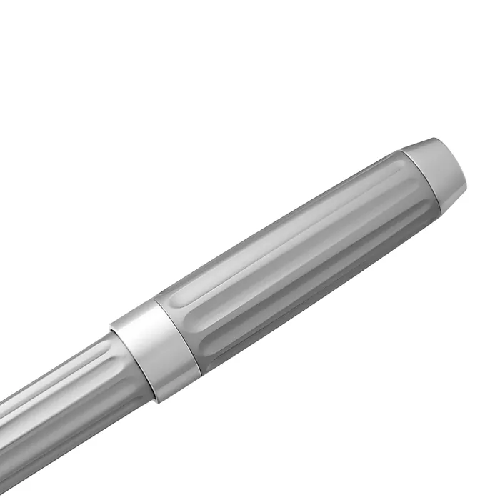Hugo Boss Beam Fountain Pen Medium - Chrome