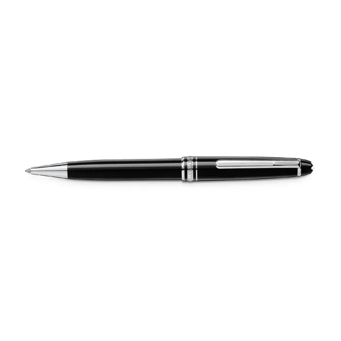 Montblanc 164 MeisterstÃ¼ck Platinum Black Ballpoint Pen