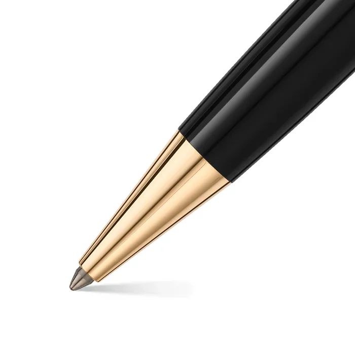 Montblanc 128380 MeisterstÃ¼ck Midsize 'Around The World In 80 Days' Ballpoint Pen - Anthracite With Gold Trims