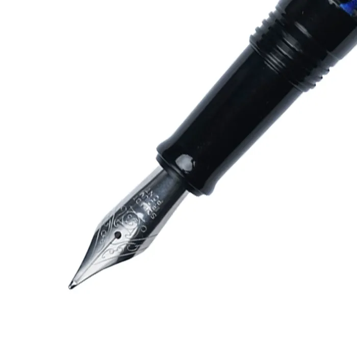 Benu Euphoria French Poetry Blue Fountain Pen - Fine
