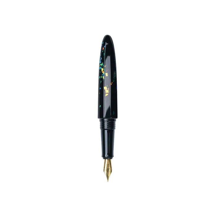 Benu Minima Opal Dust Black Fountain Pen - Medium
