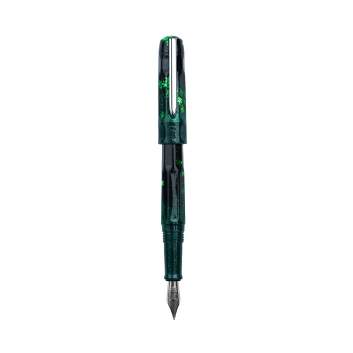 Benu Talisman Four Leaf Clover Green Fountain Pen - Fine