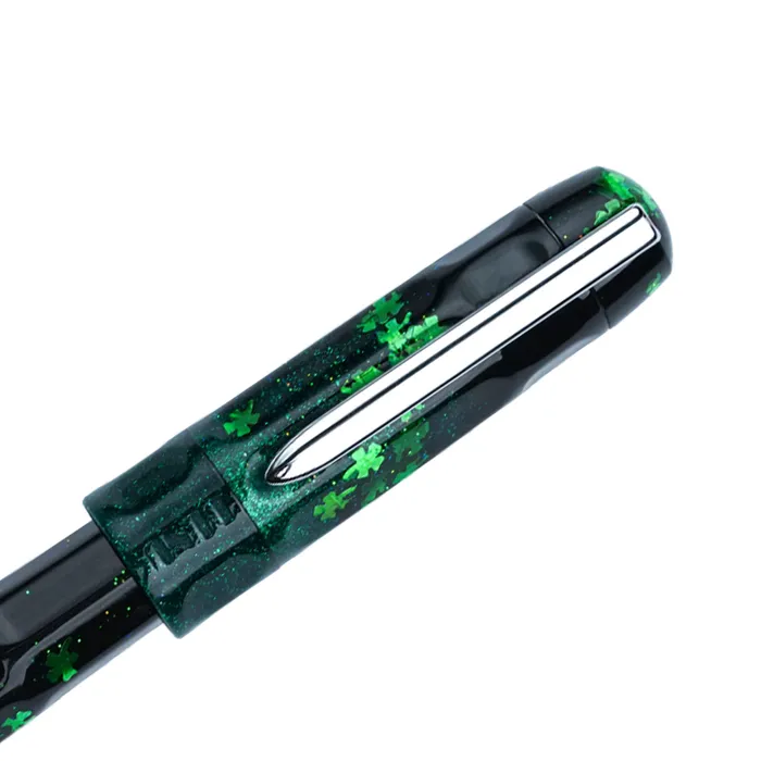 Benu Talisman Four Leaf Clover Green Fountain Pen - Fine