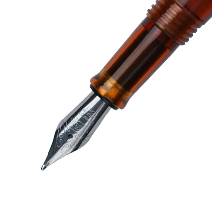 Benu Astrogem Midas Brown Fountain Pen - Fine