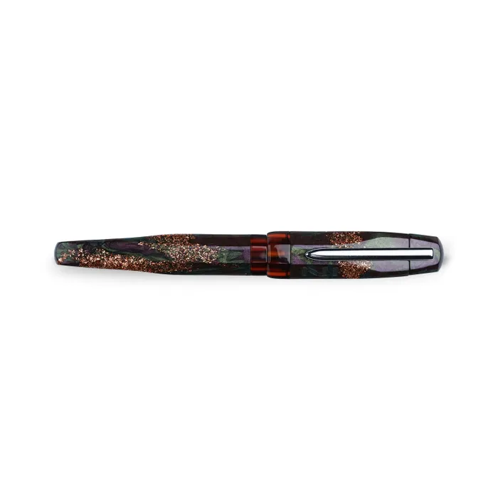 Benu Astrogem Midas Brown Fountain Pen - Fine