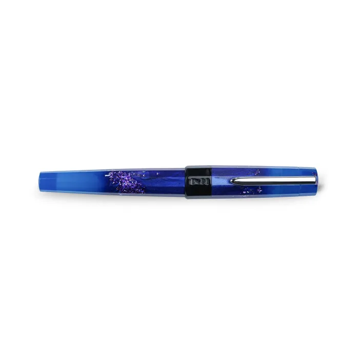 Benu Euphoria Scent of Irises Blue Fountain Pen - Fine