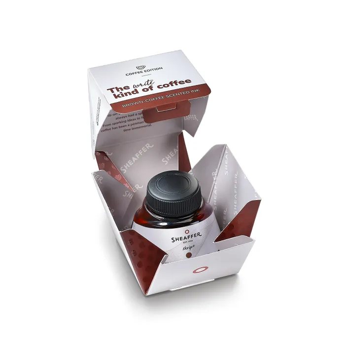 Sheaffer Skrip Coffee-Scented Ink Bottle (50 ml) - Coffee Brown