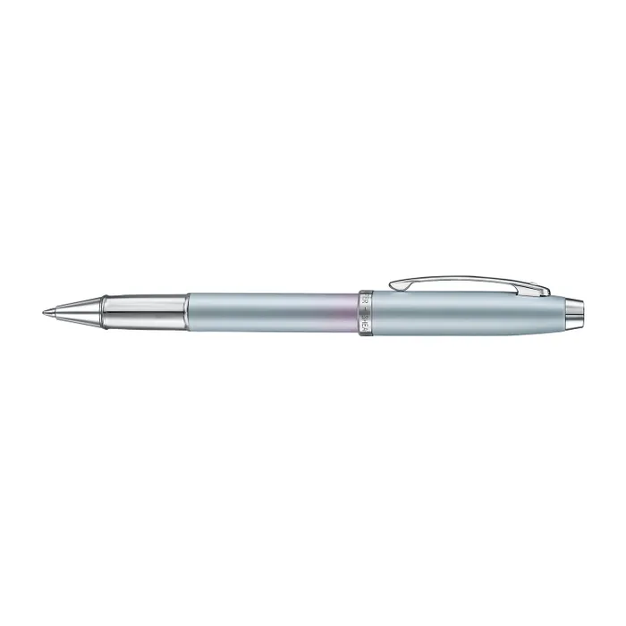 Sheaffer Expressions 100 9376 Blue and Pink Pearlised Gradient Rollerball Pen with Chrome-plated Trims