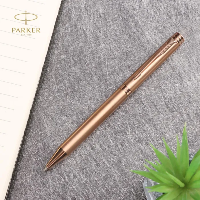 Parker Folio Antimicrobial Rose Gold Ballpoint Pen
