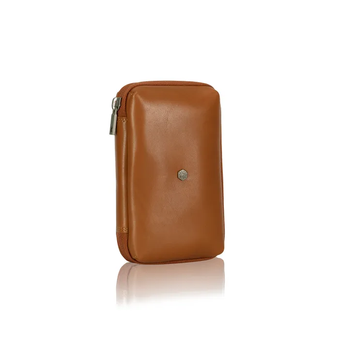 Jekyll & Hide 6414 Zip Around Cable Pouch - Tan