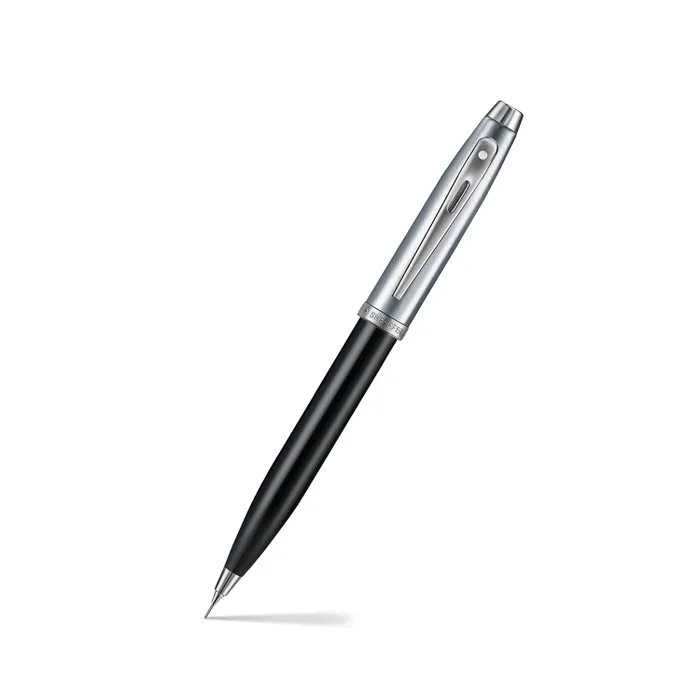 Gift Hamper Sheaffer Set of 3 100 9313 Ballpoint Pen, Mechanical Pencil & Notebook Plain- Black