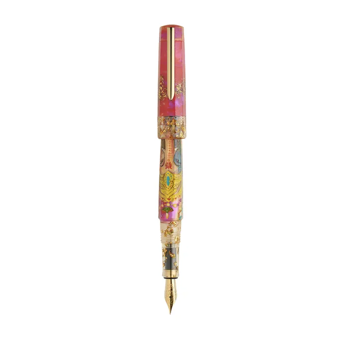Benu Euphoria Limited Edition Hand-Painted Ganesha Diwali Fountain Pen - Fine