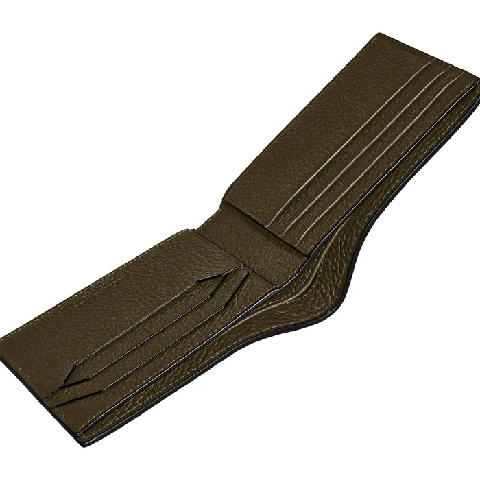 Montblanc Grain 6CC Wallet - Khaki