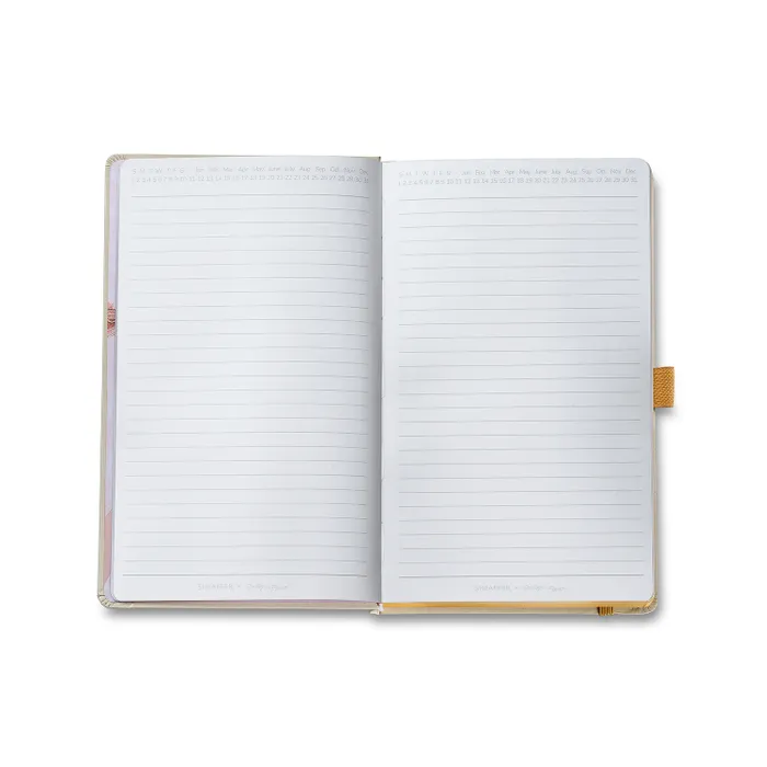 Sheaffer Emily in Paris Medium Journal 90 GSM Ink Friendly with Embossed Eiffel Tower - Beige