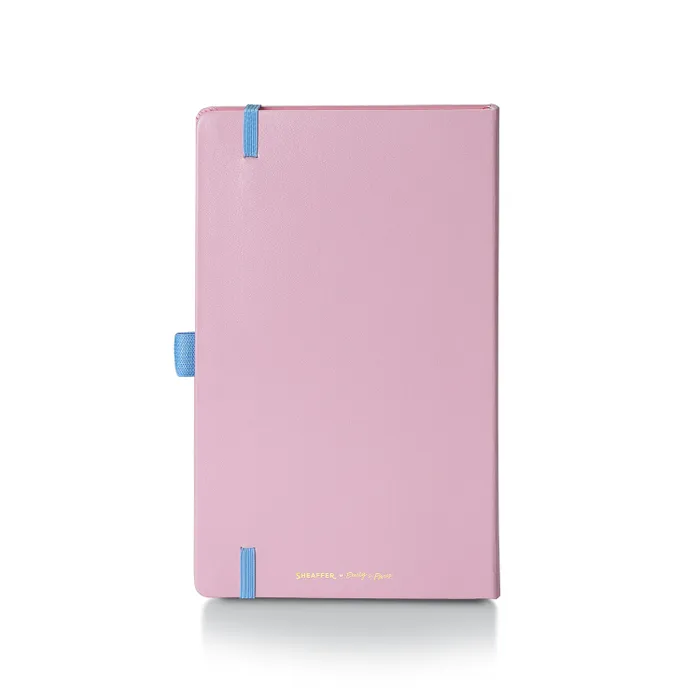 Sheaffer Emily in Paris Medium Journal 90 GSM Ink Friendly with Embossed Eiffel Tower - Pink