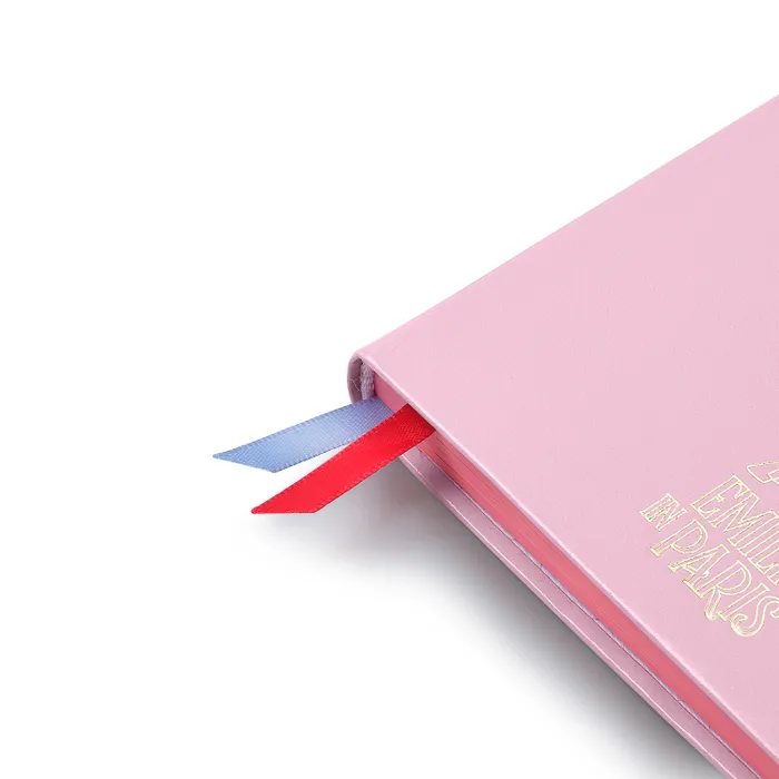 Sheaffer Emily in Paris Medium Journal 90 GSM Ink Friendly with Embossed Eiffel Tower - Pink
