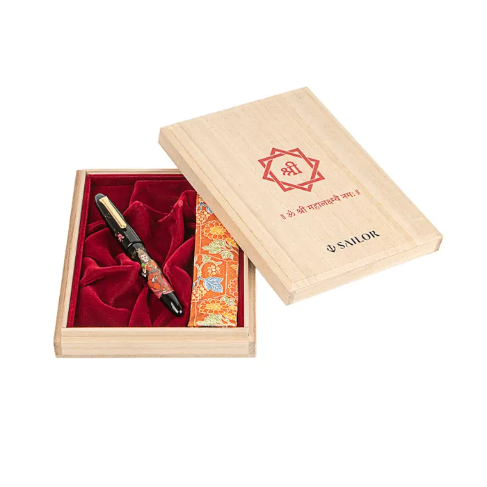 Sailor Limited Edition Handcrafted Lakshmi Fountain Pen with 21K Gold Nib - Broad