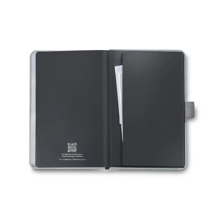 Sheaffer Eternal Shine 90 GSM Hardbound Small Notebook - Metallic Light Grey
