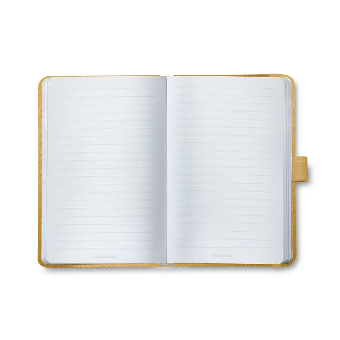 Sheaffer Eternal Shine 90 GSM Hardbound Small Notebook - Metallic Gold
