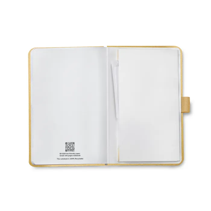 Sheaffer Eternal Shine 90 GSM Hardbound Small Notebook - Metallic Gold