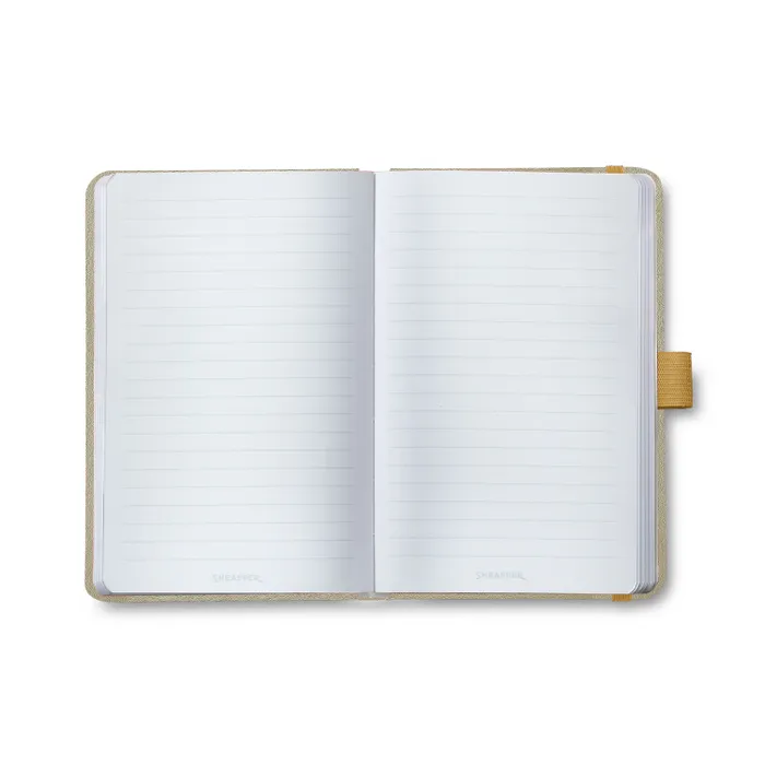 Sheaffer Eternal Shine 90 GSM Hardbound Small Notebook - Metallic Champagne Gold