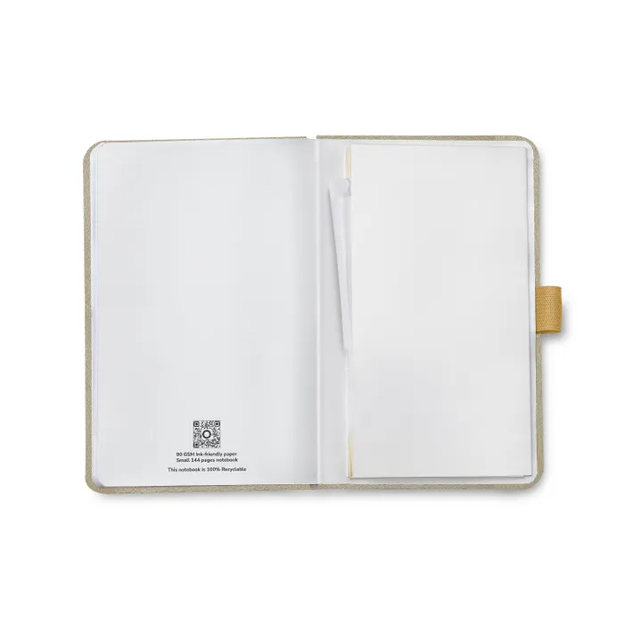 Sheaffer Eternal Shine 90 GSM Hardbound Small Notebook - Metallic Champagne Gold