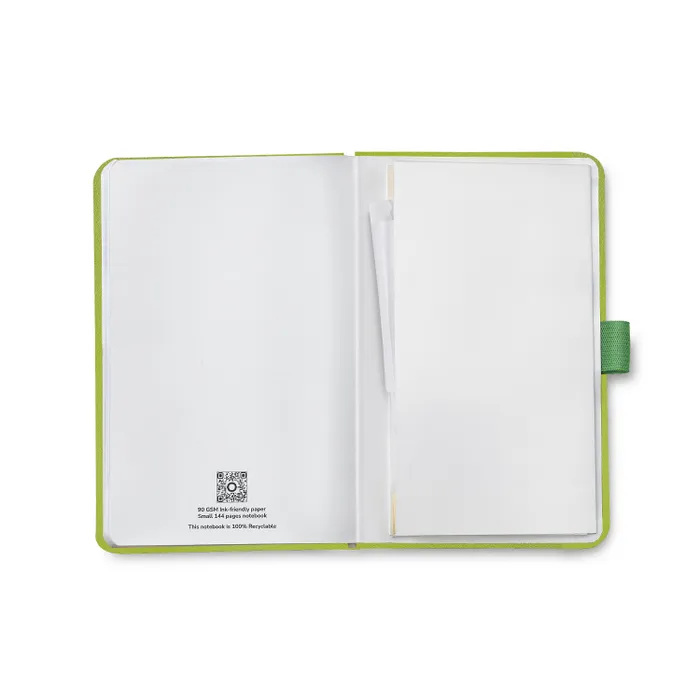 Sheaffer Nature's Muse 90 GSM Hardbound Small Notebook - Light Green