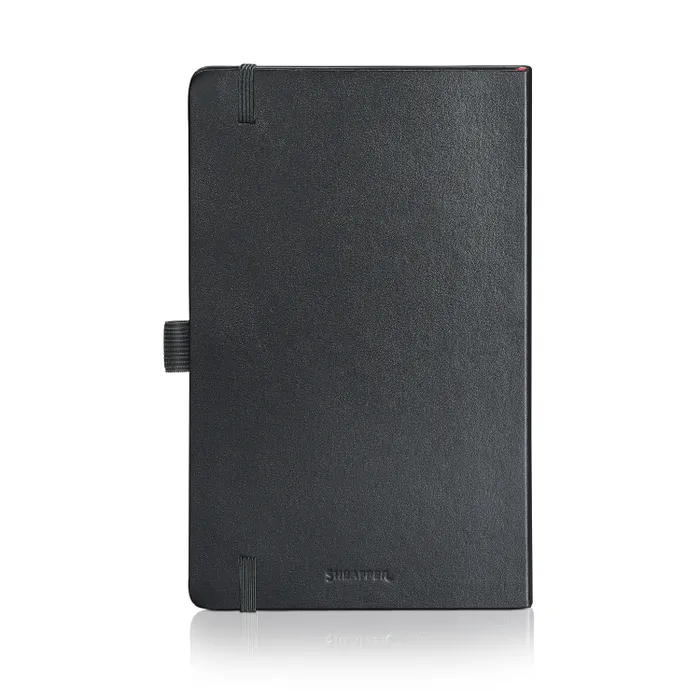 Sheaffer Eternal Shine 90 GSM Hardbound Medium Notebook - Black