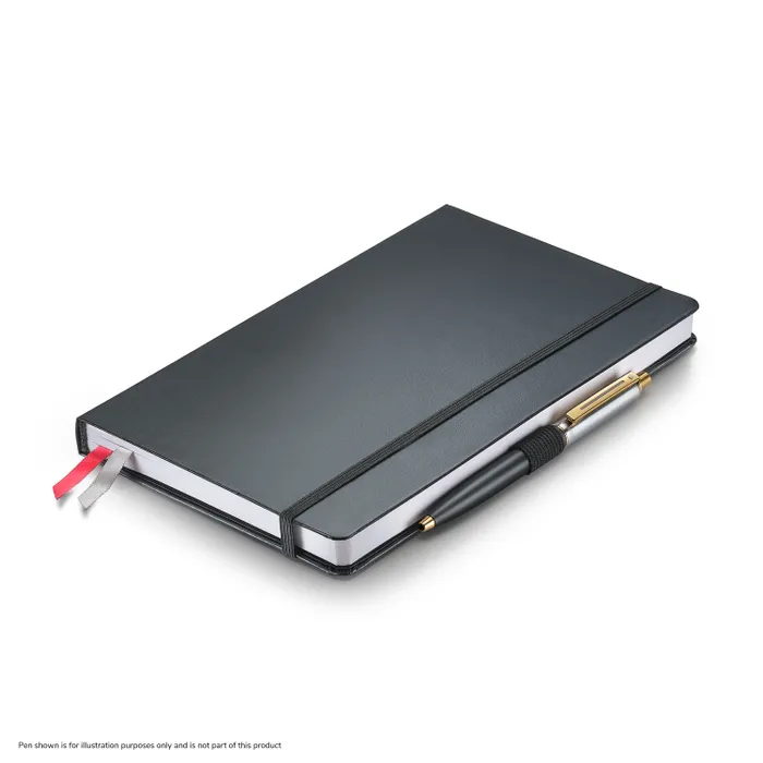 Sheaffer Eternal Shine 90 GSM Hardbound Medium Notebook - Black