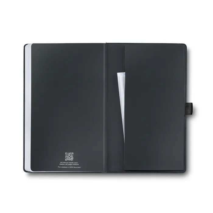 Sheaffer Eternal Shine 90 GSM Hardbound Medium Notebook - Black