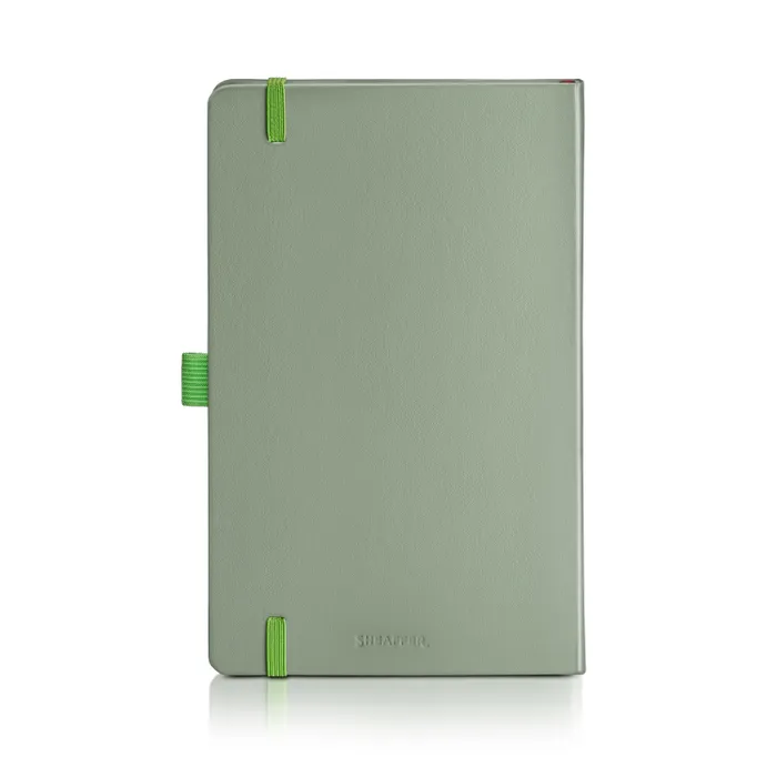 Sheaffer Nature's Muse 90 GSM Hardbound Medium Notebook - Sage Green
