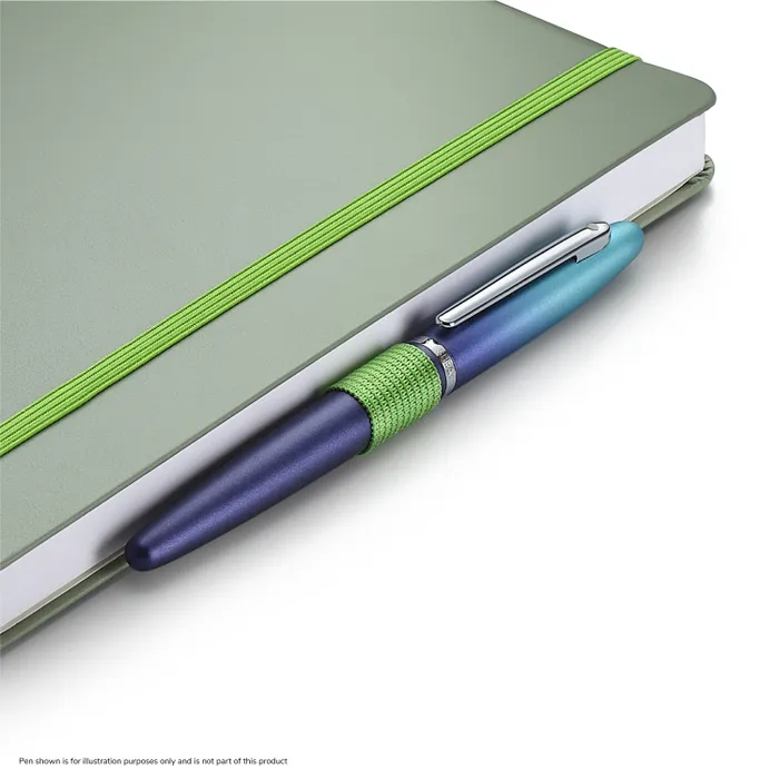 Sheaffer Nature's Muse 90 GSM Hardbound Medium Notebook - Sage Green