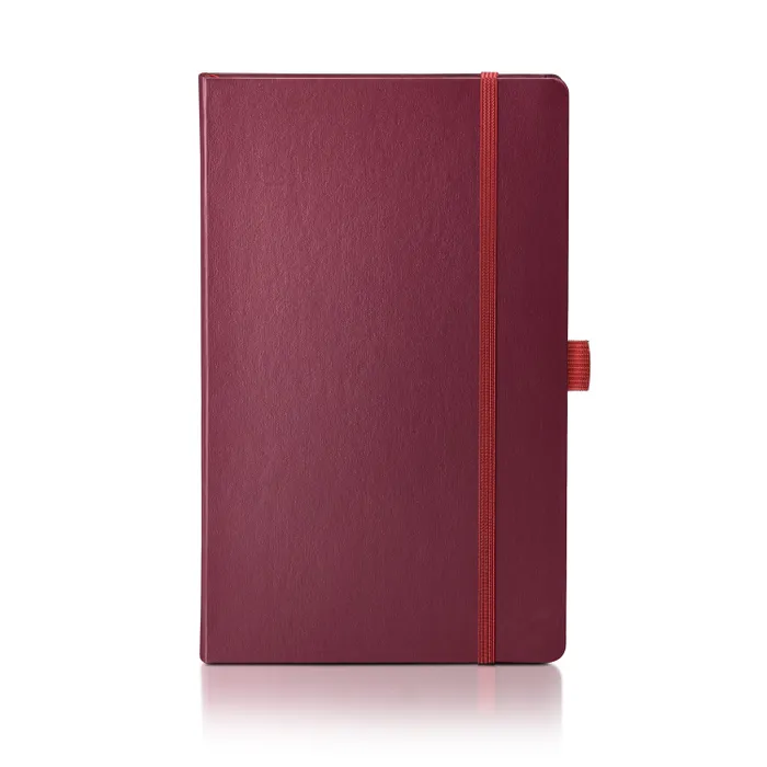 Sheaffer Echoes Of Red 90 GSM Hardbound Medium Notebook - Burgundy