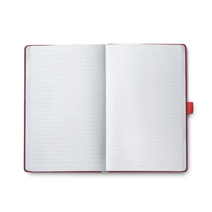Sheaffer Echoes Of Red 90 GSM Hardbound Medium Notebook - Burgundy