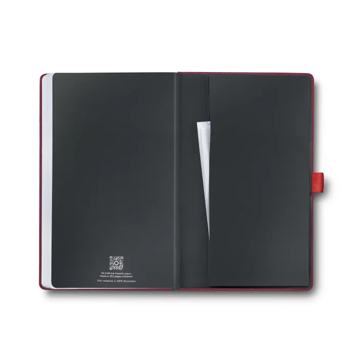 Sheaffer Echoes Of Red 90 GSM Hardbound Medium Notebook - Burgundy