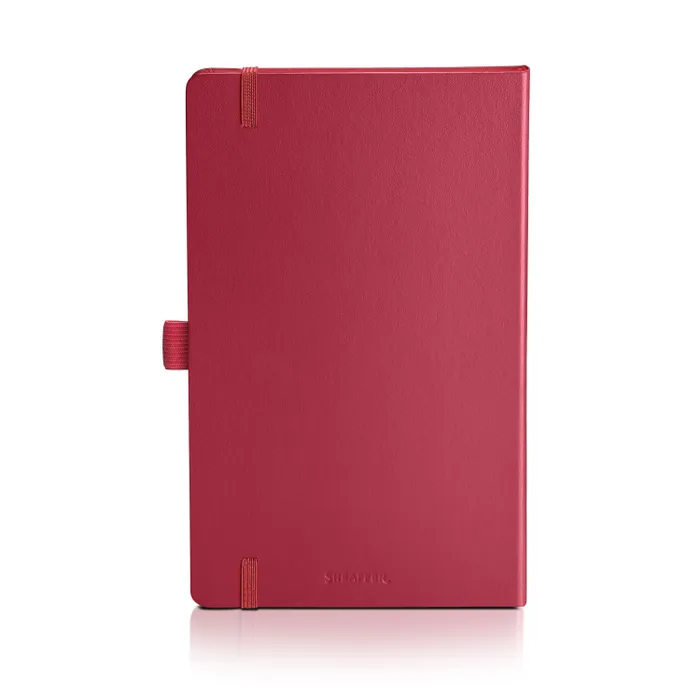 Sheaffer Echoes Of Red 90 GSM Hardbound Medium Notebook - Red