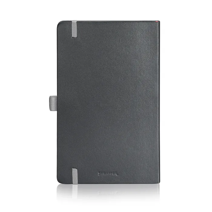 Sheaffer Eternal Shine 90 GSM Hardbound Medium Notebook - Metallic Charcoal