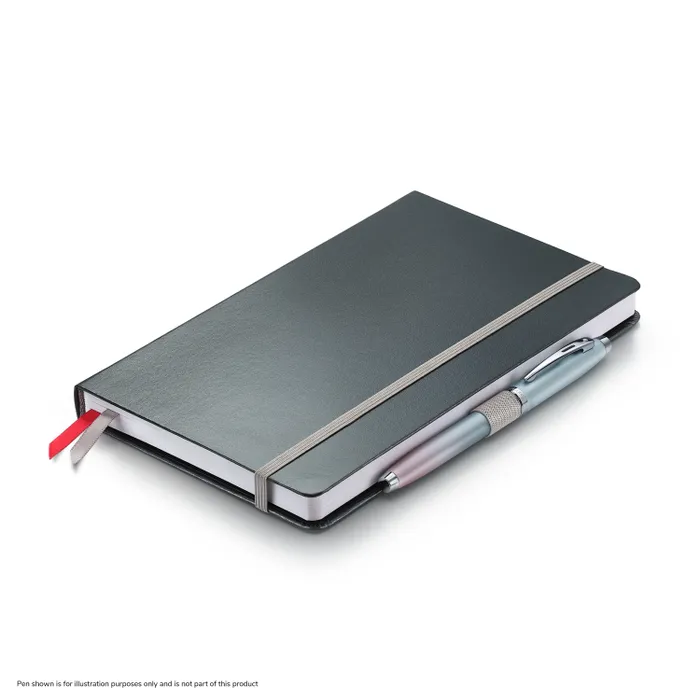 Sheaffer Eternal Shine 90 GSM Hardbound Medium Notebook - Metallic Charcoal