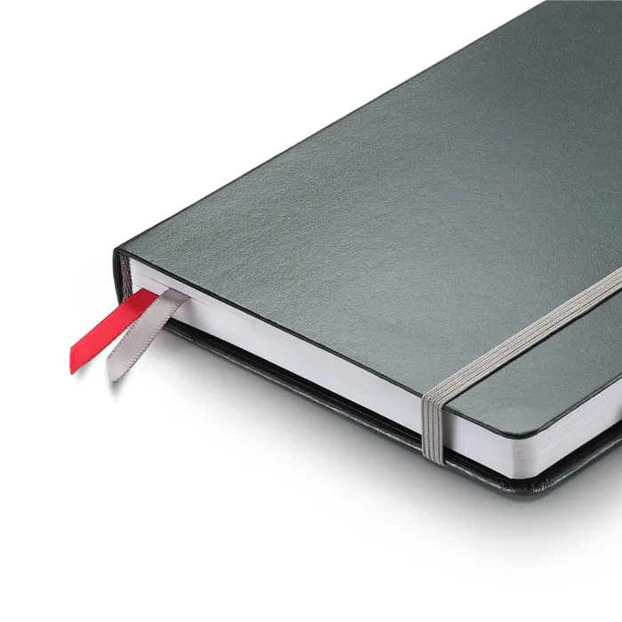 Sheaffer Eternal Shine 90 GSM Hardbound Medium Notebook - Metallic Charcoal