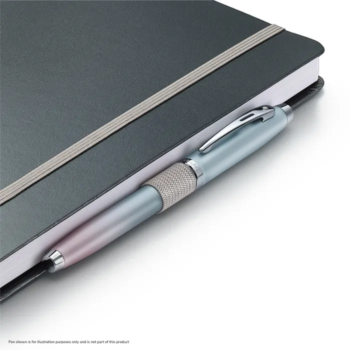Sheaffer Eternal Shine 90 GSM Hardbound Medium Notebook - Metallic Charcoal