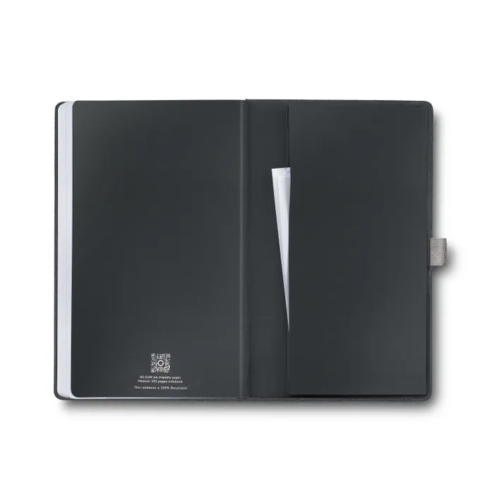 Sheaffer Eternal Shine 90 GSM Hardbound Medium Notebook - Metallic Charcoal