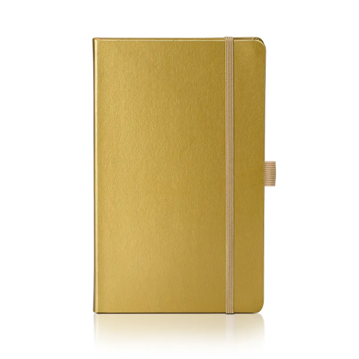 Sheaffer Eternal Shine 90 GSM Hardbound Medium Notebook - Metallic Gold