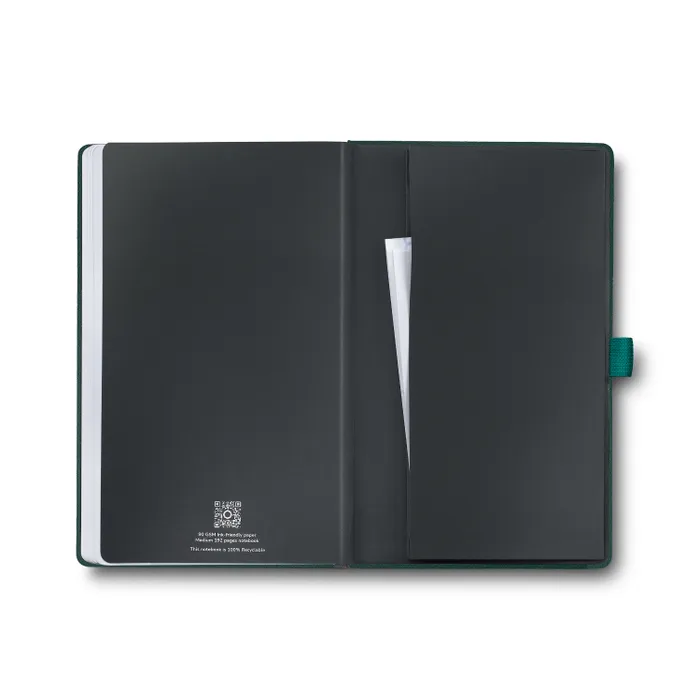 Sheaffer Nature's Muse 90 GSM Hardbound Medium Notebook - Forest Green