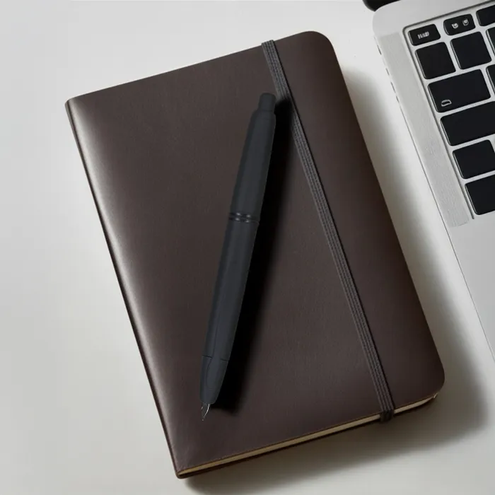 Pilot FC1800 RB Matte Black Capless Retractable Fountain Pen-Medium