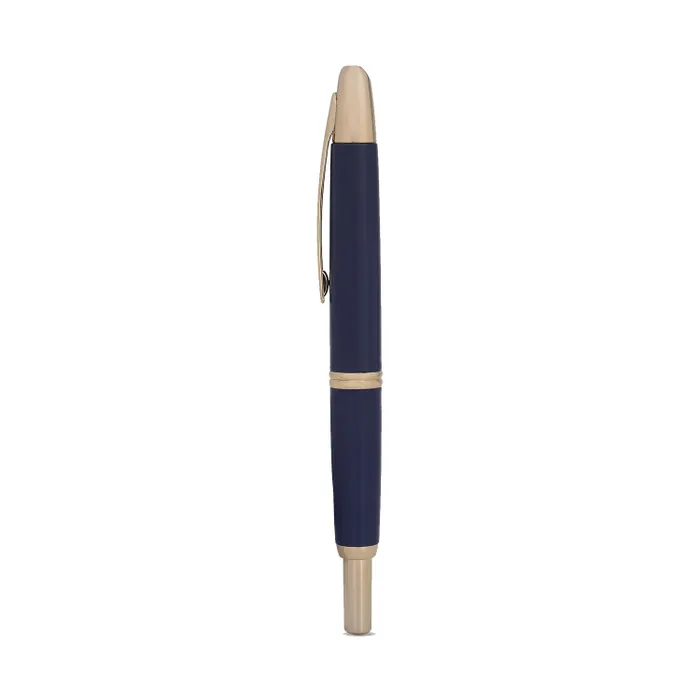 Pilot FC1500 RG Glossy Blue Capless Retractable Fountain Pen with Gold Trims-Medium