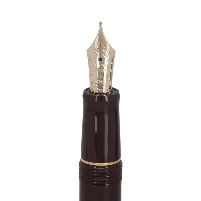 Pilot 2158 Custom 74 Dark Red Fountain Pen-Medium
