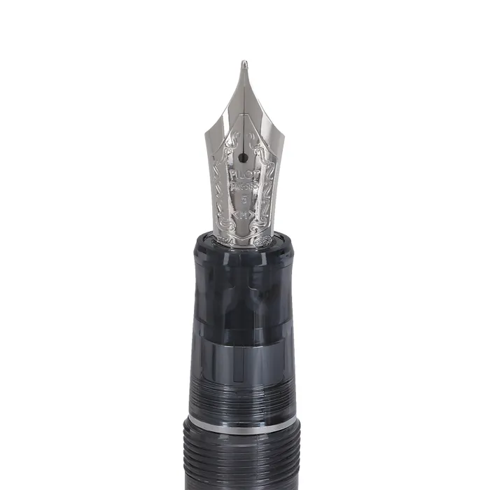 Pilot 2032 Custom 74 Black Tinted Fountain Pen-Medium